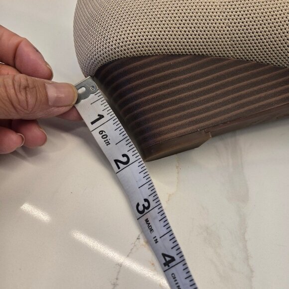 Vivaia Aria Wedge Pro Pointed Toe Pumps Almond - Picture 10 of 11